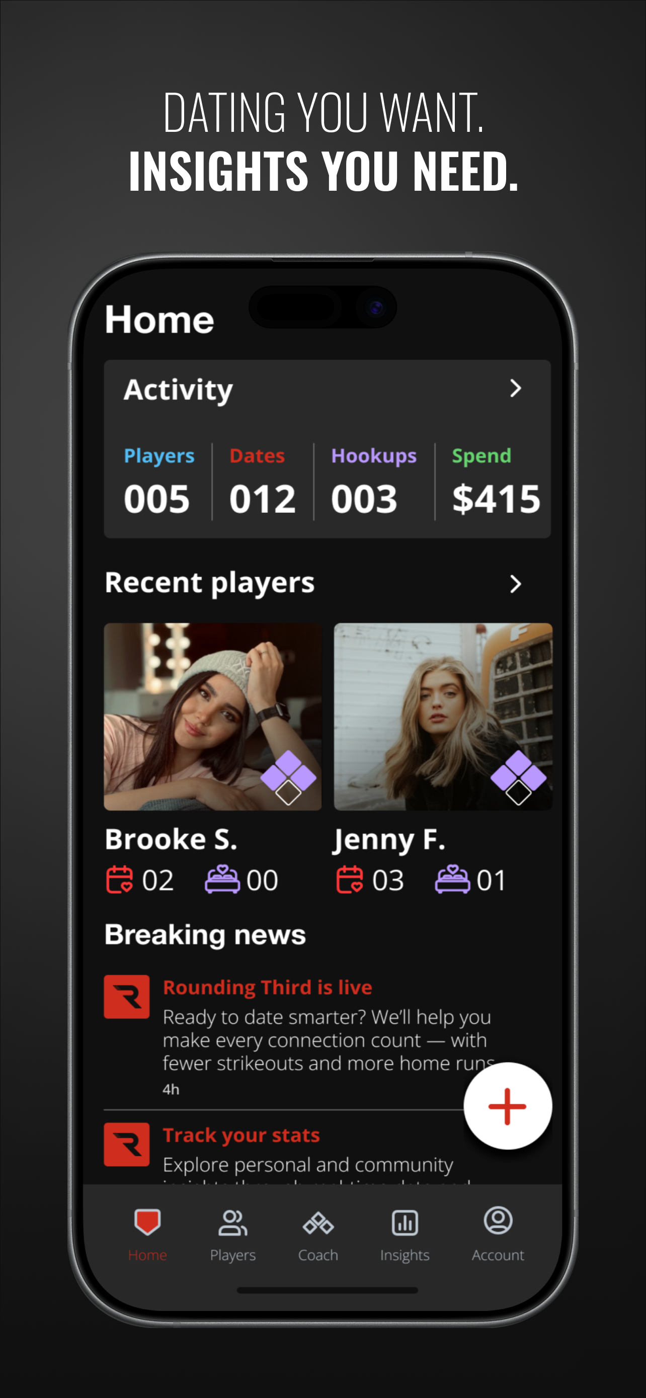 Rounding Third home screen screenshot